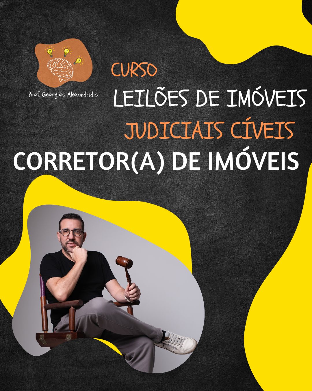 LEIL�ES DE IM�VEIS JUDICIAIS C�VEIS PARA CORRETORES(AS)